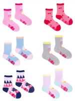 Skarpety dziewczęce sweet ABS 6PAK 17-19 YOCLUB