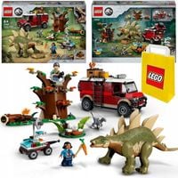 LEGO DINOZAURY 76965 Odkrycie stegozaura ZESTAW KLOCKI +TORBA NA PREZENT