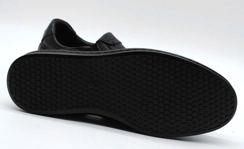 Buty męskie wsuwane American Club CY50/22 - czarne 43 zdjęcie 9