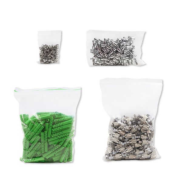 Qoltec Złącze światłowodowe FC/APC | Singlemode | 2.0mm | Zestaw montażowy | 200szt. zdjęcie 2