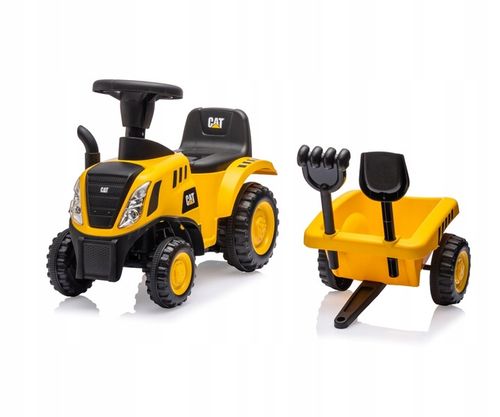Milly Mally Pojazd CAT Tractor zółty z przyczepką na Arena.pl