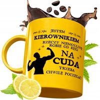 Złoty Kubek Premium Dla Kierownika Prezent Z Nadrukiem Ze Zdjęciem