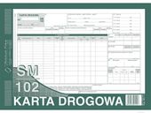 karta drogowa - sam.cięż. a4 sm/102 801-1 numer.