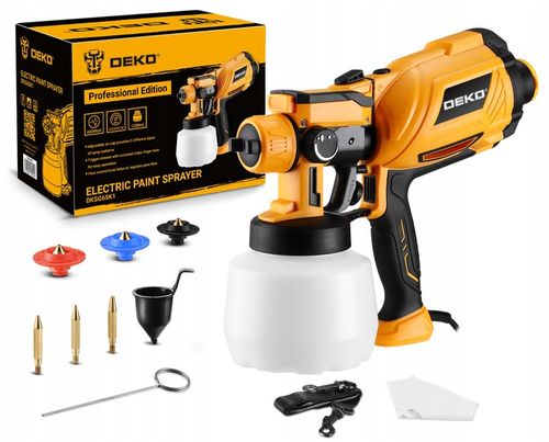 PISTOLET MALARSKI AGREGAT DO MALOWANIA ŚCIAN 3DYSZE 80 DIN ZESTAW XXL na Arena.pl