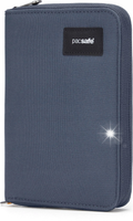 Etui antykradzieżowe Pacsafe RFIDsafe Compact Travel Coastal Blue