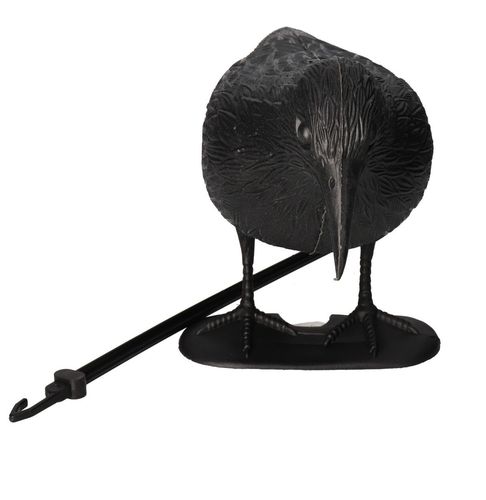 KRUK DUŻY ODSTRASZACZ GOŁĘBI PTAKÓW SZPAKÓW BALKON na Arena.pl