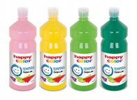 Zestaw farb tempera Wiosenny 4x1L Happy Color