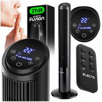 WENTYLATOR KOLUMNOWY CICHY 29db WIATRAK STOJĄCY JONIZACJA +10m zasięg