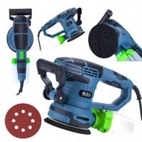 Szlifierka Mimośrodowa Sieciowa 230V 1300W Regulacja Obrotów W.D.S