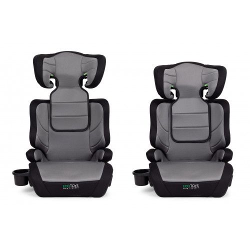 FOTELIK SAMOCHODOWY ECOTOYS 2W1 I-SIZE 100-150CM BEZPIECZNY zdjęcie 2
