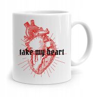 Kubek Prezent Na Walentynki Take My Heart Z Nadrukiem Ze Zdjęciem