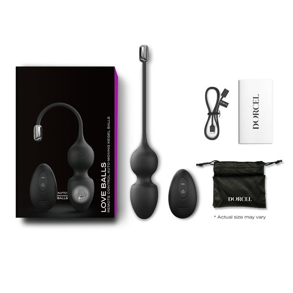 Dorcel Love Balls Black zdjęcie 6