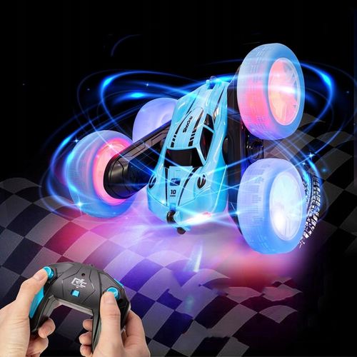 AUTO TWISTER TAŃCZĄCY SAMOCHÓD AKROBATA KASKADER 4WD Z LED Z PILOT Z AKU na Arena.pl