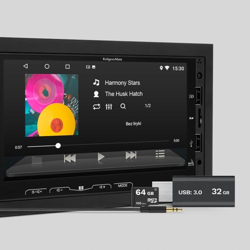 Radio 2DIN EKRAN 7 cali GPS WiFi Android BT USB SD AUX na Arena.pl