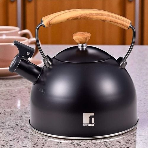 czajnik stalowy z gwizdkiem 2,3l bergner bg-37312 charcoal na Arena.pl