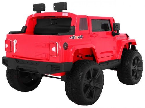 Pojazd Mighty Jeep 4X4 Czerwony na Arena.pl