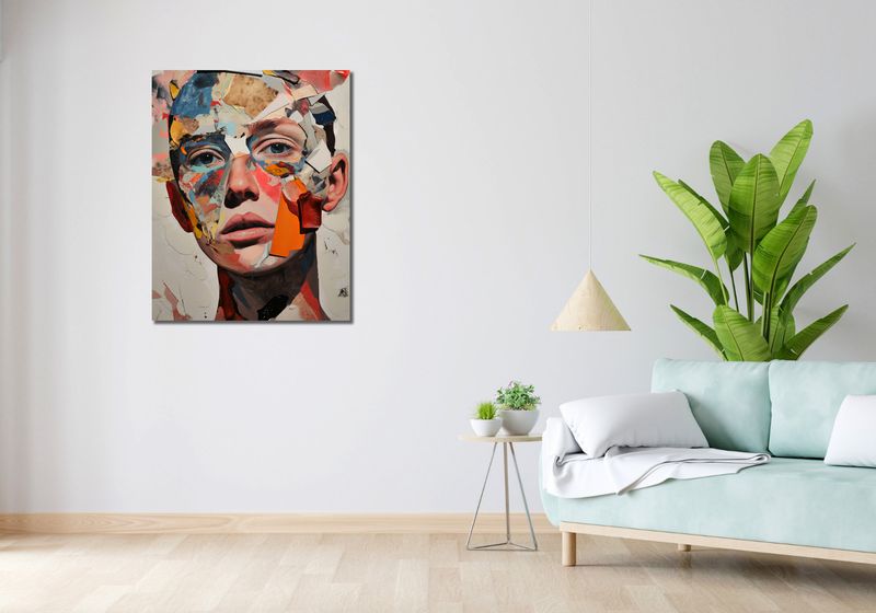 Obraz 70x90cm Podział Samego Siebie zdjęcie 2