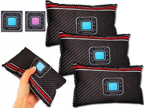 3x POCHŁANIACZ WILGOCI OSUSZACZ PARY DO SAMOCHODU AUTA NA ZAPAROWANE SZYBY na Arena.pl