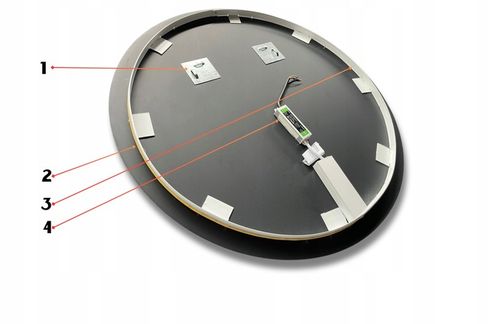 Lustro Podświetlane Okrągłe FI 80CM 480 LED/METR COB WODOSZCZELNOŚĆ IP65 na Arena.pl