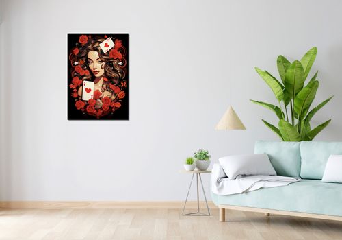 Plakat 59,4x84,1cm Różany Hazard na Arena.pl