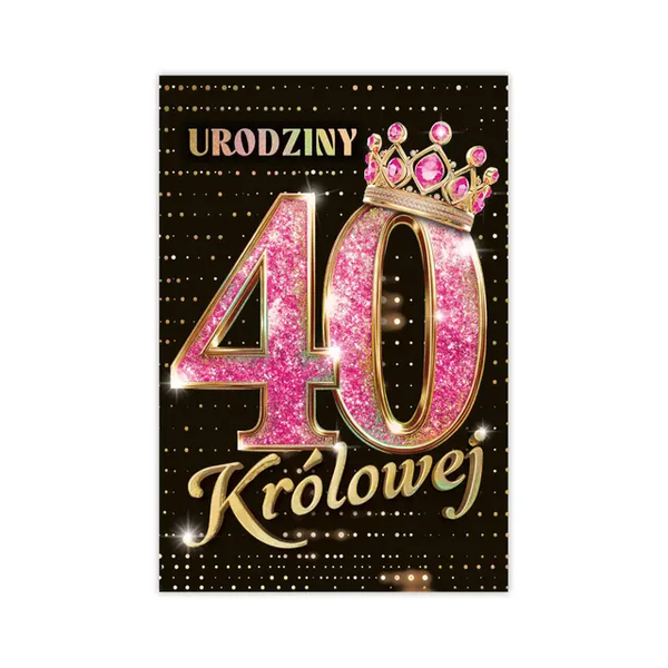 kartka b6 na 40 urodziny - 36 zdjęcie 1