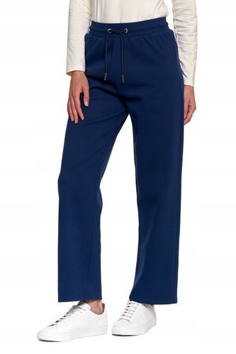 OCIEPLANE SPODNIE DRESOWE DAMSKIE PROSTA NOGAWKA WYSOKI STAN MORAJ L na Arena.pl