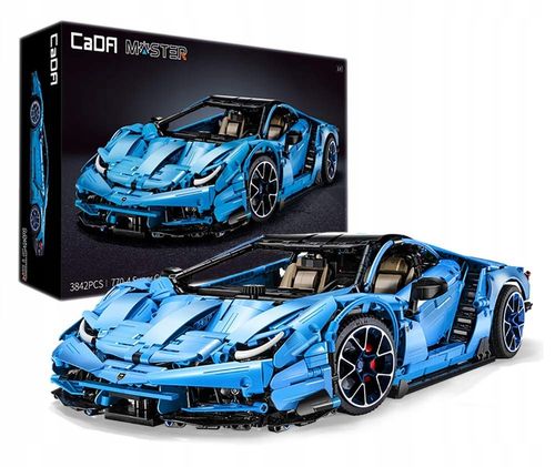 Samochód z klocków technic Cada C61041W 3842 el. na Arena.pl