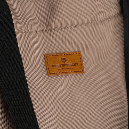 duża torba damska z poliestru w beżowym kolorze na Arena.pl