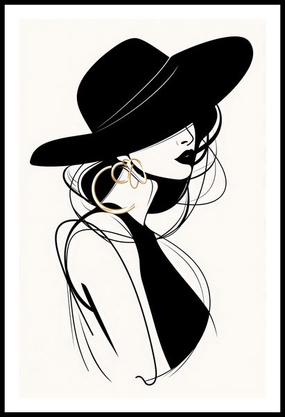 Plakat 53x81cm Uwikłana Elegancja zdjęcie 3