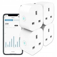 Wtyczka inteligentna, WiFi 2,4 WTYCZKA UK 2szt.