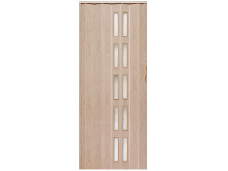 Drzwi harmonijkowe 005S DĄB SONOMA - 80 cm zdjęcie 2