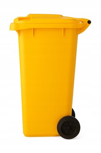 Pojemniki na Śmieci 120l Kosze do Segregacji Odpadów Mocne ZESTAW 3 szt. na Arena.pl