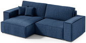 Niebieski Narożnik z Funkcją Spania 257x148 cm POKO MINI IT - Różne Kolory