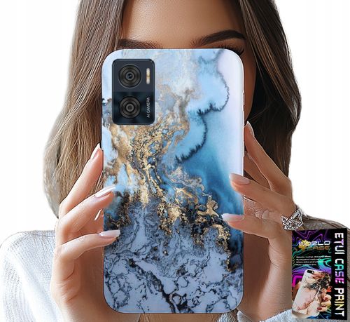 ETUI DO MOTOROLA MOTO E22 / E22I - MARMUREK MARMURKI DAMSKIE WZORY +SZKŁO na Arena.pl