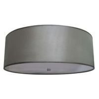 Plafon LAMPA sufitowa GIRONA LP-2190/5C-70 GRY Light Prestige abażurowa OPRAWA okrągła szara