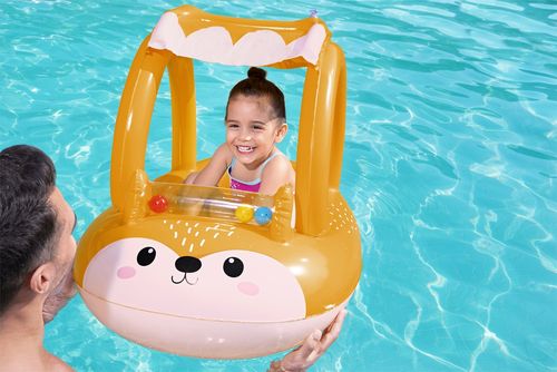 Dmuchany Ponton Lisek Dla Dzieci 3+ Bestway 94X66Cm + Dmuchany Daszek na Arena.pl