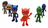 ZESTAW FIGUREK PJMASKS PIDŻAMERSI MIX 6 FIGUREK Z BAJKI DLA DZIECI ZABAWA