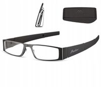 SKŁADANE Okulary do Czytania Damskie Męskie PLUSY do BLIŻY + GRATISY