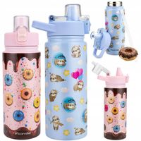 KUBEK TERMICZNY DZIECIĘCY TERMOS NA NAPOJE BUTELKA BIDON SZCZELNY