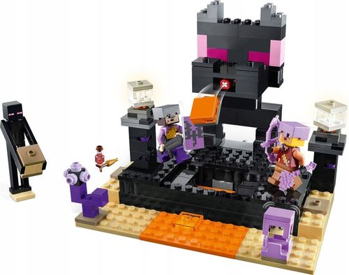 LEGO MINECRAFT 21242 ARENA ENDU SMOCZY ŁUCZNIK + Torba prezentowa na Arena.pl