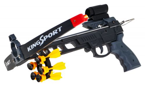 Kusza Dla Dzieci 6+ Zestaw Sportowy 7 El. + Tarcza + 5 Bełtów + Celownik na Arena.pl