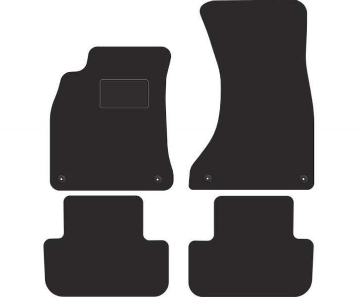 Dywaniki welurowe AUDI A4 B8 2008-2015 zdjęcie 6