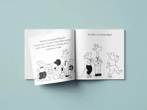 Myszonek. Kolorowanka na Arena.pl