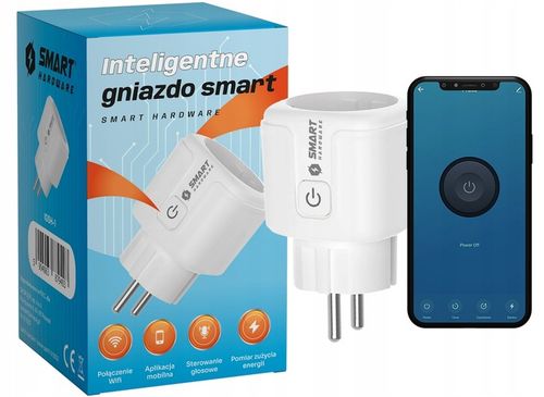INTELIGENTNE SMART HOME STEROWANE GNIAZDKO WIFI WATOMIERZ PROGRAMATOR TUYA na Arena.pl