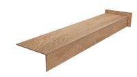 Płytki na schody STOPNICA DREWNOPODOBNA z nacięciami 120x30 - DĄB NATURAL