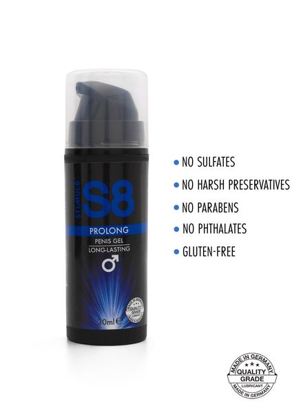 S8 Prolong Penis Gel 30Ml Natural zdjęcie 2