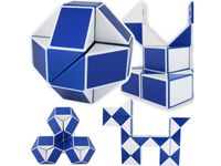 Układanka magiczny wąż łamigłówka kostka kostka niebieska