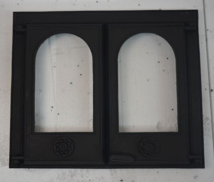 DRZWI A10 52X62 + TERM 500°C DRZWICZKI KOMINKOWE ŻELIWNE zdjęcie 1