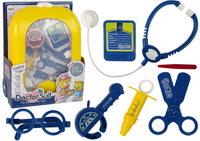 Zestaw Lekarski w Plecaku Doktor Stetoskop Nożyczki Żółty