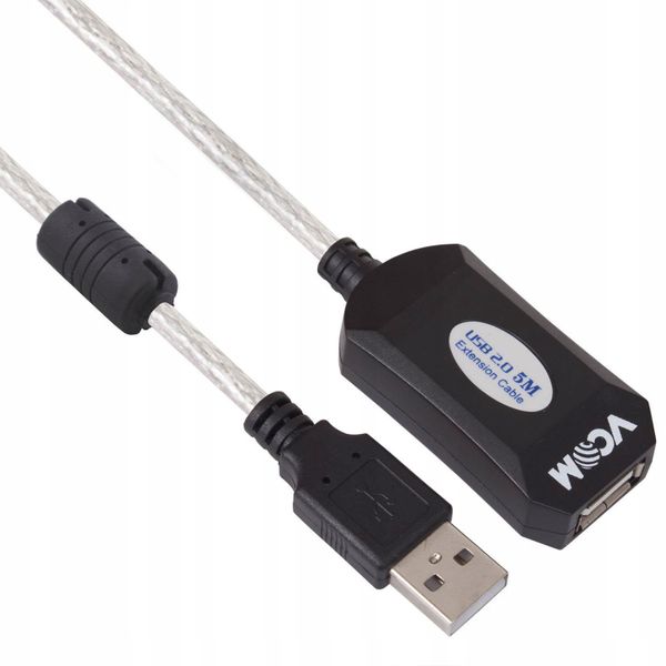 Przedłużacz Kabel Aktywny USB 2.0 AM-AF 10 M HIT!! zdjęcie 1